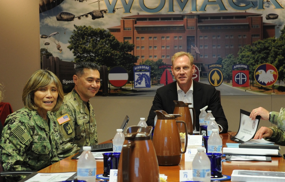Deputy Secretary of Defense Visits Womack Army Medical Center