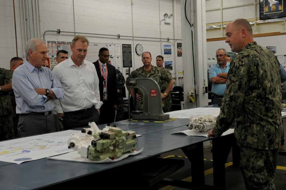 Deputy Secretary of Defense Visits Fleet Readiness Center Mid-Atlantic