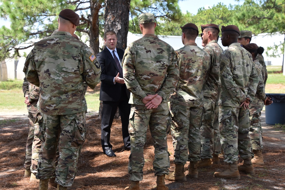 Under Secretary of the Army visits SFAB Soldiers