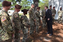 Under Secretary of the Army visits SFAB Soldiers