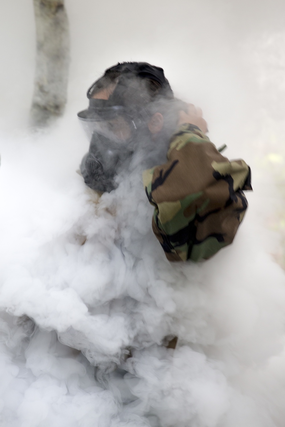 UNC student endures gas chamber during Marine Week of CORTRAMID East