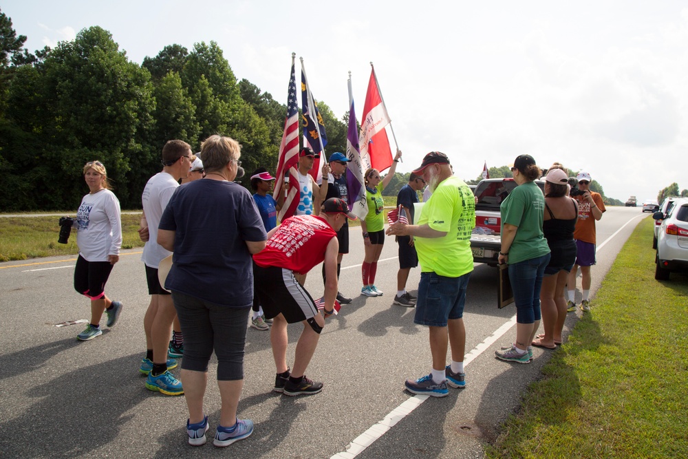 Volunteers run more than 6,000 miles in honor of fallen service members