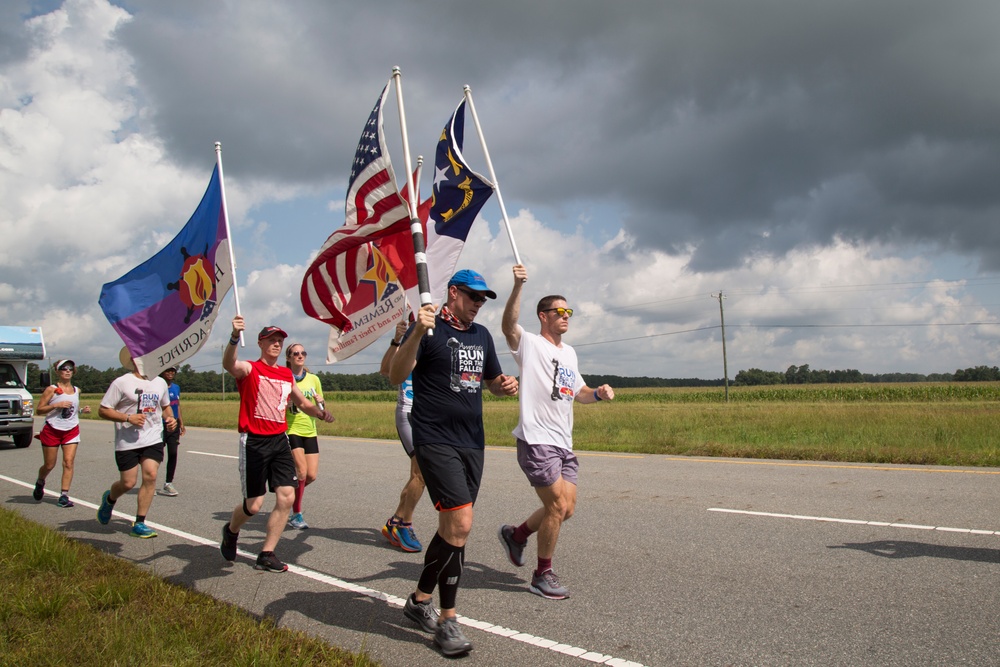 Volunteers run more than 6,000 miles in honor of fallen service members