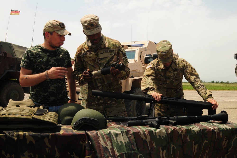 U.S. Soldiers Join International Peers At Noble Partner 2018 Hosted by Georgia