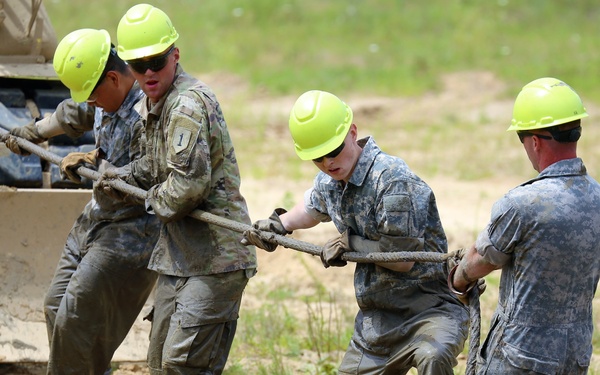 Photo Essay: Getting muddy for training