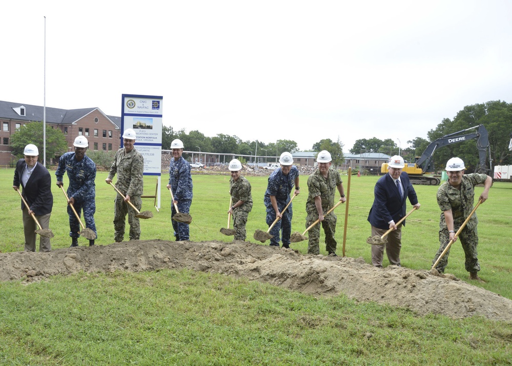 NCTAMS LANT Groundbreaking Ceremony