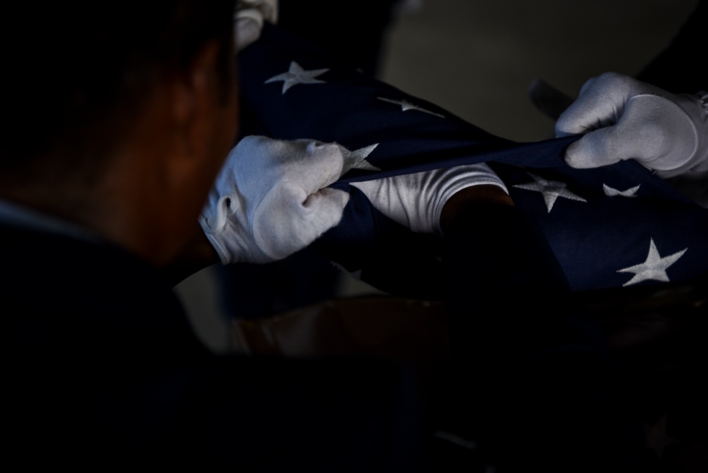 Hurlburt Field Honor Guard performs first full-honors funeral at graduation