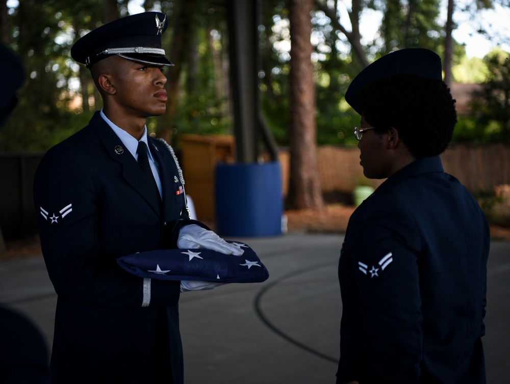 Hurlburt Field Honor Guard performs first full-honors funeral at graduation