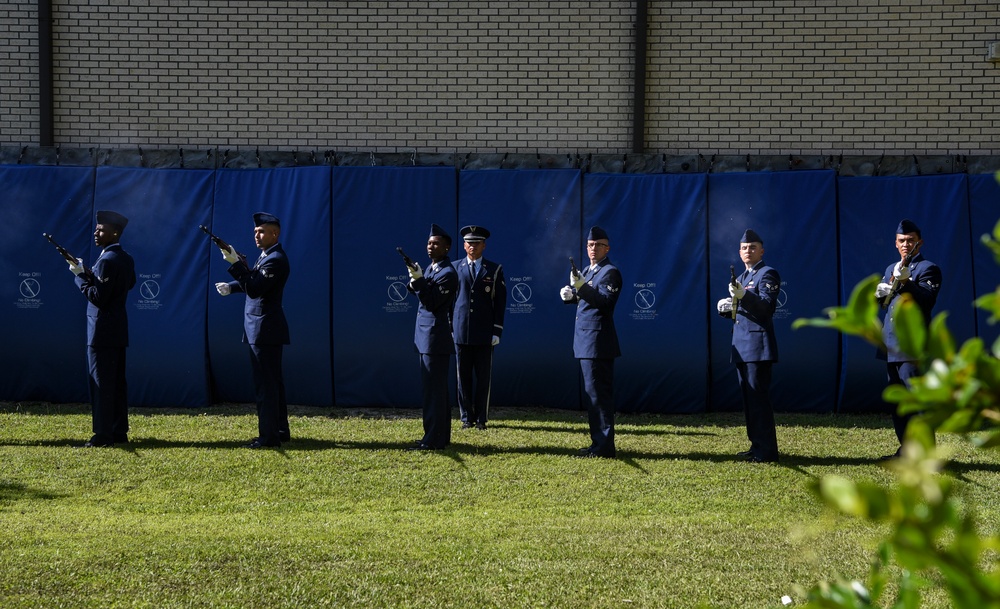 Hurlburt Field Honor Guard performs first full-honors funeral at graduation