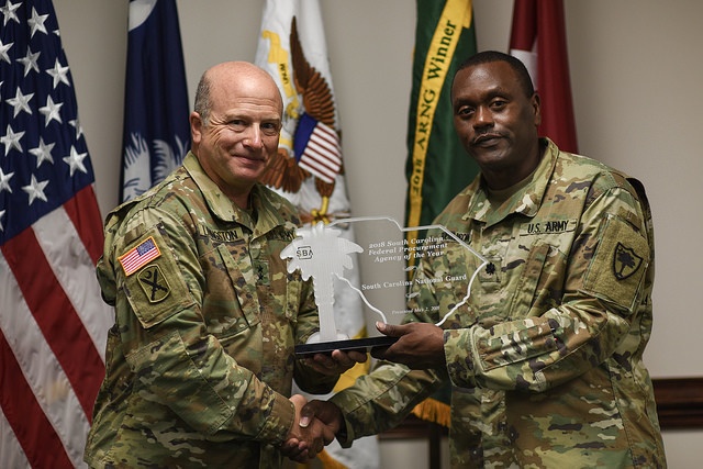 South Carolina National Guard recognized as an Army Community of Excellence