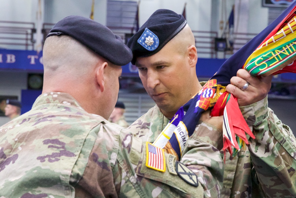 1-87IN Change of Command Ceremony