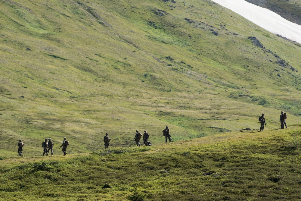 Marines practice CASEVAC training at JBER