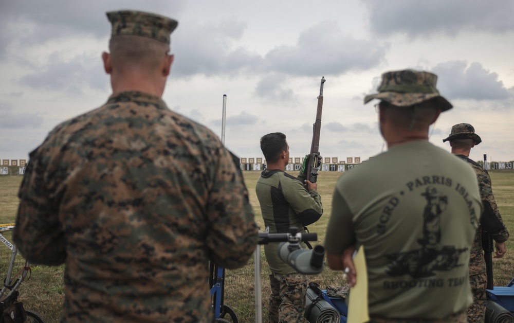 Parris Island Shooting Team Takes on Hearst Doubles Match at National Championship