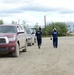 Coast Guard personnel give demonstration in Bethel, Alaska