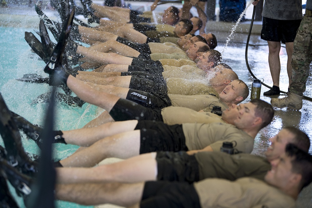 Special Operations Recruiters at Battlefield Airman Training