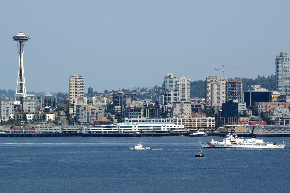 Seattle Seafair Parade of Ships 2018