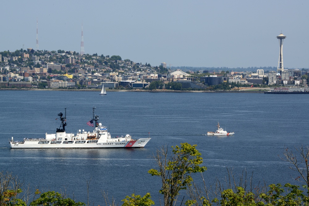 Seattle Seafair Parade of Ships 2018