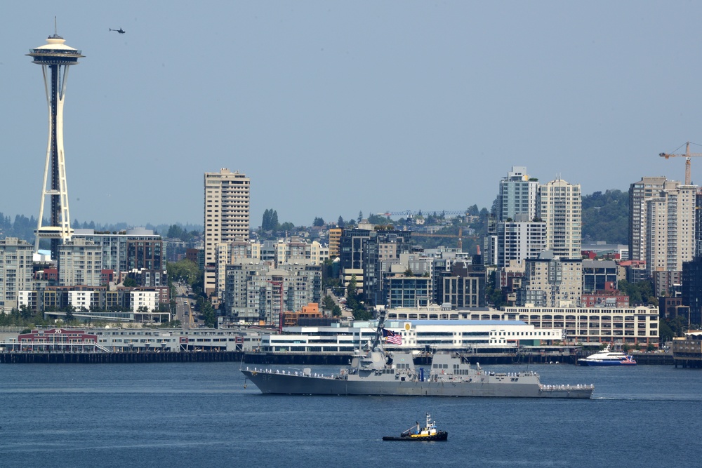 Seattle Seafair Parade of Ships 2018