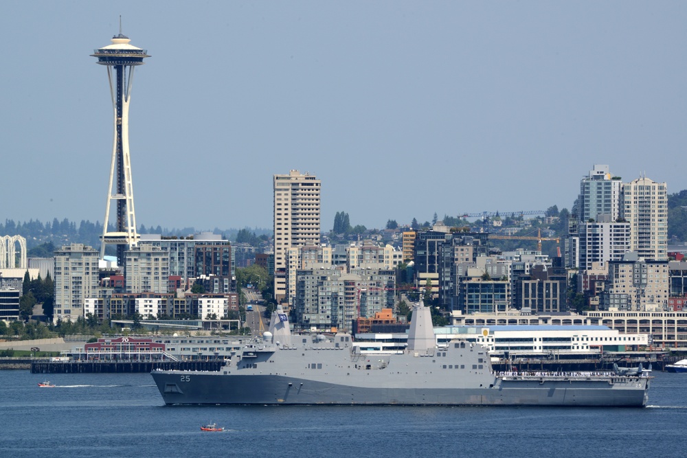 Seattle Seafair Parade of Ships 2018