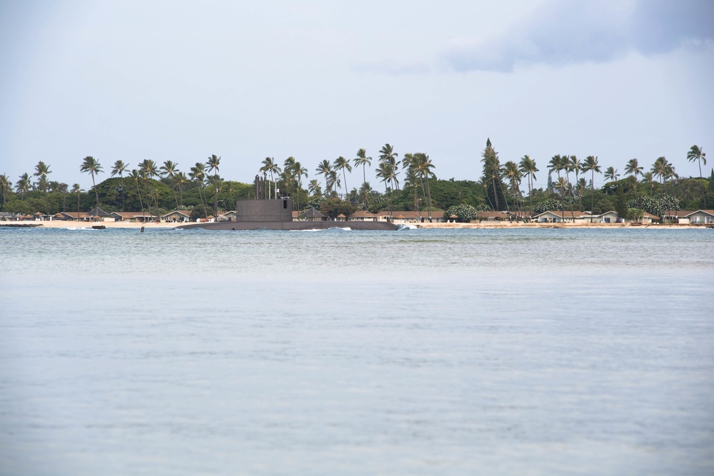 ROKS Park Wi (SS-065) Returns to Joint Base Pearl Harbor-Hickam After At-Sea Phase of RIMPAC 2018