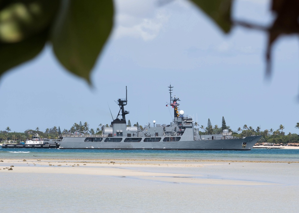 RAR - BRP Andrés Bonifacio (FF 17) Returns to Joint Base Pearl Harbor-Hickam After At-Sea Phase of RIMPAC 2018