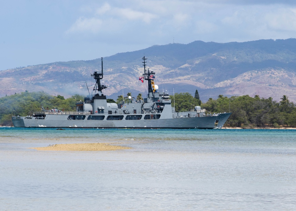 BRP Andrés Bonifacio (FF 17) Returns to Pearl Harbor After At-Sea Phase of RIMPAC 2018