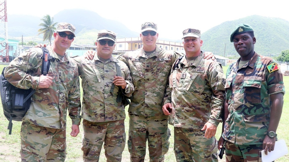 Florida National Guard Soldiers Arrive to Saint Kitts and Nevis
