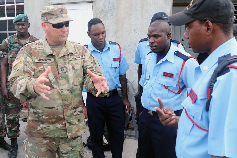 Florida National Guard Soldiers Arrive to Saint Kitts and Nevis