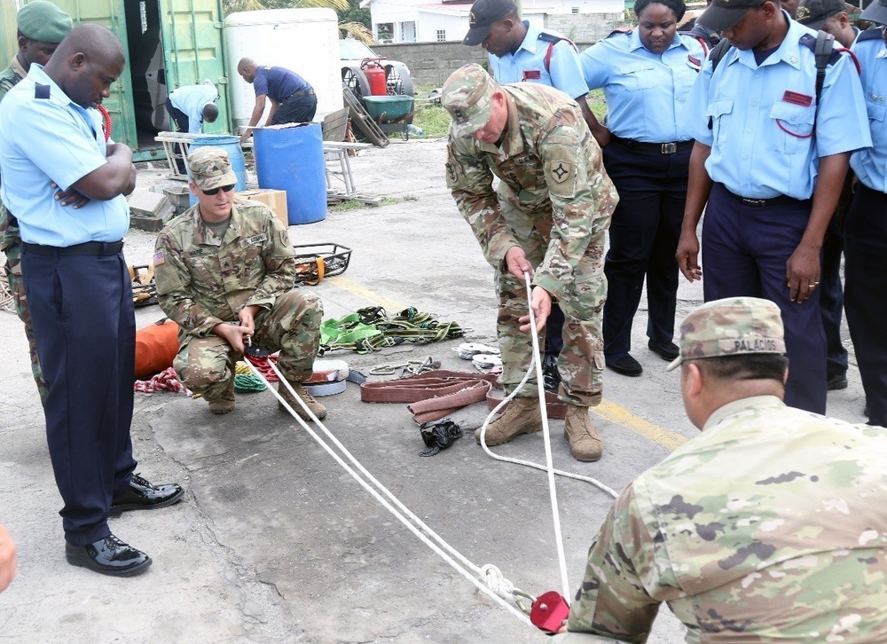 Florida National Guard Soldiers Arrive to Saint Kitts and Nevis