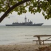 Royal Australian Navy guided-missile frigate HMAS Melbourne (FFG 05) returns to Pearl Harbor