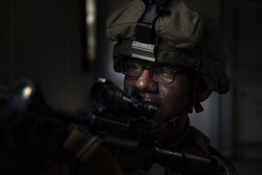 1st Battalion, 2nd Marines force-on-force training