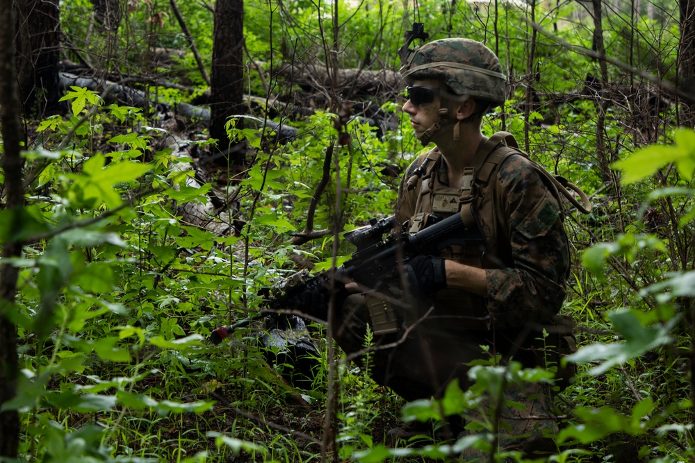 1st Battalion, 2nd Marines force-on-force training