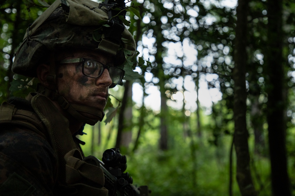 1st Battalion, 2nd Marines force-on-force training