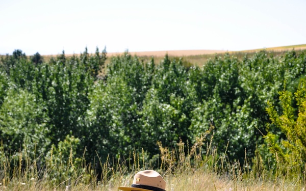Intern Dons Ranger Hat