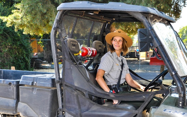 Intern Dons Ranger Hat