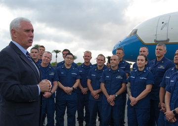 Vice President Mike Pence commemorates U.S. Coast Guard's 228th Birthday