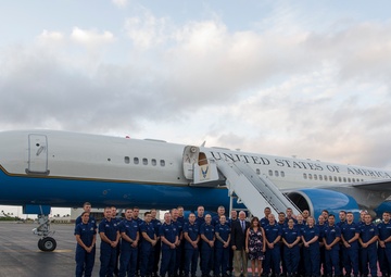 Vice President, Second Lady commemorates U.S. Coast Guard's 228th Birthday