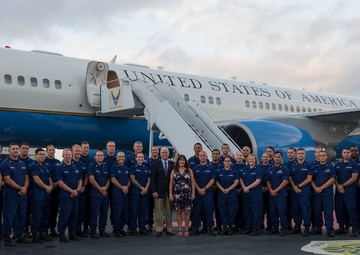 Vice President, Second Lady commemorates U.S. Coast Guard's 228th Birthday