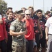 SDSU football team visits MCAS Miramar