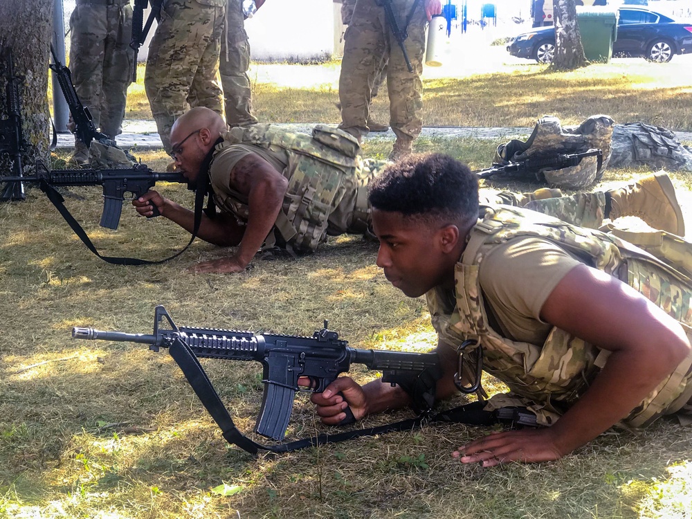 Duty to his Soldiers: 4CAB small arms master marksman trains deployed Soldiers