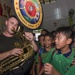 III MEF Band Plays School for CARAT Malaysia