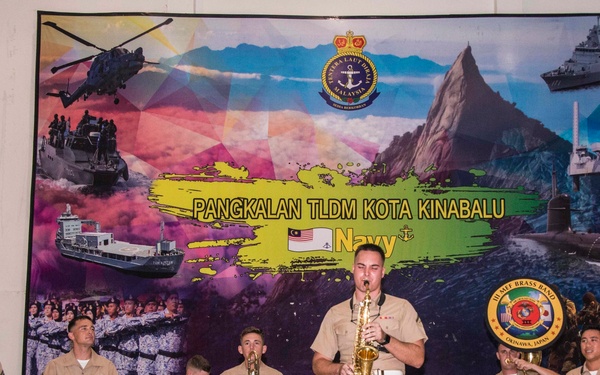 III MEF Band Plays CARAT Malaysia