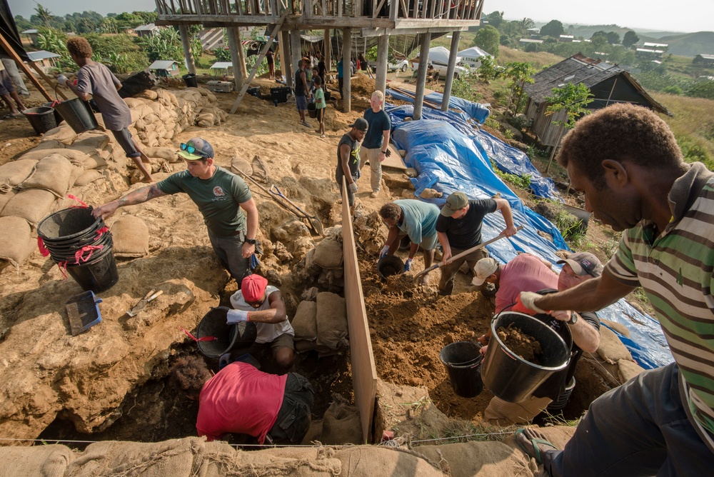 The search for Marines lost during WWII