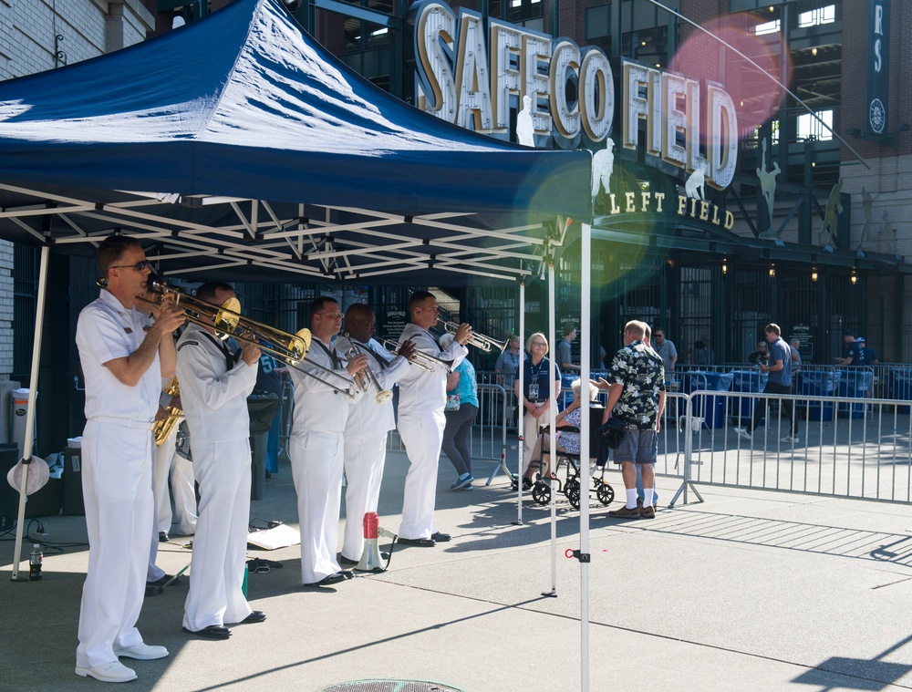 Seattle Seafair Fleet Week Safeco Field Mariners Game