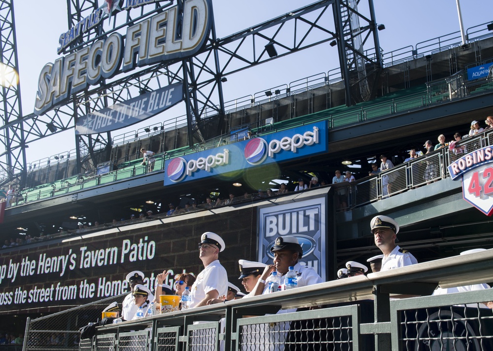 Seattle Seafair Fleet Week Safeco Field Mariners Game