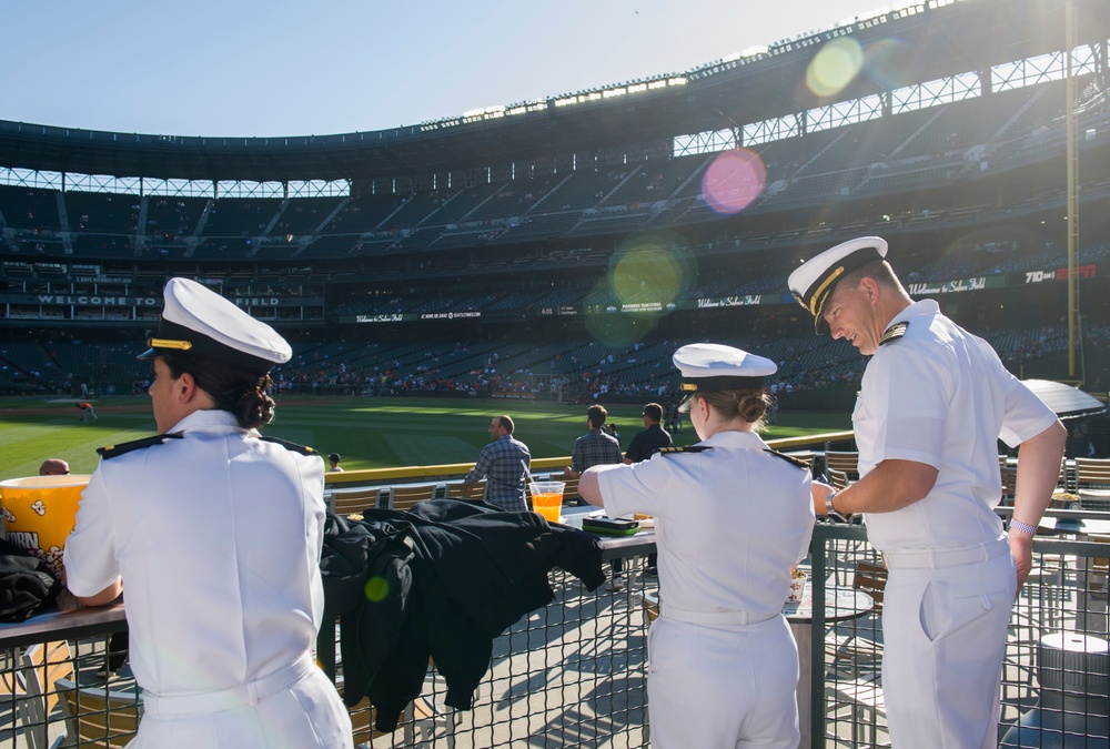 Seattle Seafair Fleet Week Safeco Field Mariners Game