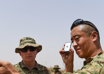 PSYOPS Soldiers attend SERE desert survival class