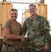 CJTF-HOA Commander visits with service members