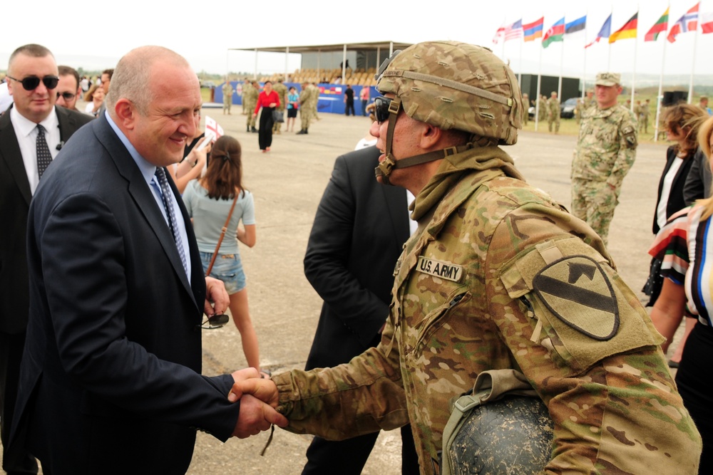 Georgia Welcomes U.S. Soldiers and Partner Nation Armed Forces For Noble Partner 2018