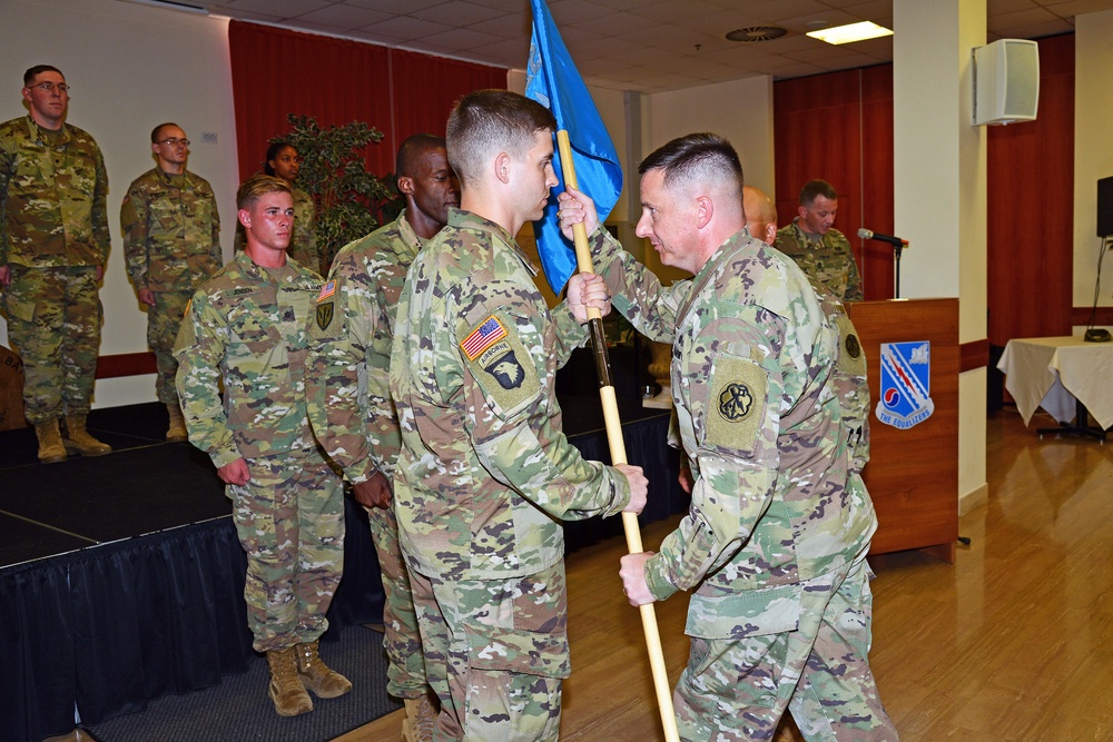 Charlie Detachment, 522nd Military Intelligence Battalion activation and assumption of command ceremony